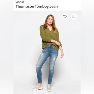 VIGOSS Light Blue Denim Jeans